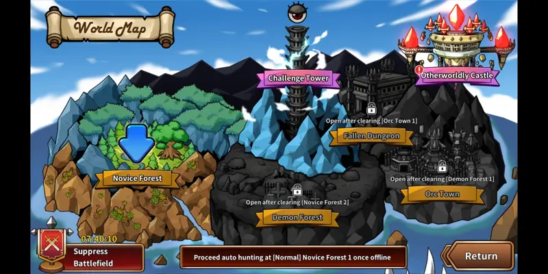 Hero Town Online android App screenshot 13