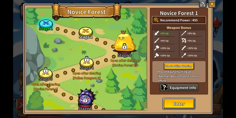 Hero Town Online android App screenshot 8